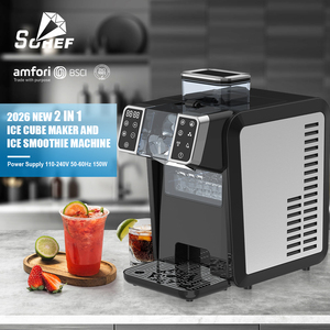 SOHEF Licuadora Eléctrica 2 en 1 Estándar Estadounidense para Cubitos <span class=keywords><strong>de</strong></span> <span class=keywords><strong>Hielo</strong></span> y Smoothies, 110V 60Hz, Certificación ETL PSE KC BSCI ISO, Electrodoméstico <span class=keywords><strong>de</strong></span> Encimera para el Hogar - Product Image 2