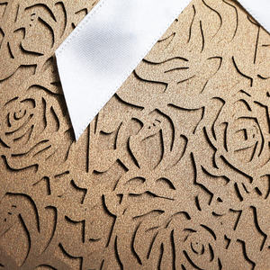 Ucuz özelleştirilmiş lazer kart kırmızı lazer davet kartı kart özelleştirilmiş çoklu renkler özelleştirilebilir ücretsiz örnek - Product Image 6