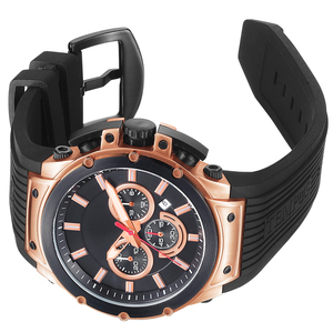 Đồng Hồ Đeo Tay Horloge Orologio Uomo Personalizzato Mặt Lớn Đồng Hồ Đeo Tay Nam Bằng Thép Không Gỉ Tùy Chỉnh Chống Nước Chronograph - Product Image 4