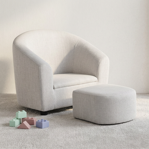 Silla decorativa de madera ecológica de estilo moderno otomano brazo cómodo tapizado Modular Club bañera sofá reposapiés conjunto sala de estar - Product Image 1