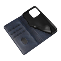 Funda Tipo Cartera de Cuero PU Premium para iPhone 13 Pro - Funda con Soporte para Teléfono, Ranuras para Tarjetas, Cierre Magnético y Carcasa Antigolpes