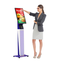 Restaurant 32 pouces Commande Écran Tactile kiosque affichage terminal machine comptoir Self Service Commande Paiement Commande Kiosque