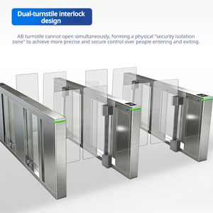 Sistema <span class=keywords><strong>de</strong></span> Puertas Torniquete Interconectadas AB <span class=keywords><strong>de</strong></span> Alta Seguridad con Control <span class=keywords><strong>de</strong></span> Acceso 3D Anti-Piggyback para Centros <span class=keywords><strong>de</strong></span> Datos y Edificios Gubernamentales - Product Image 3