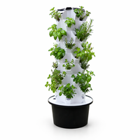 Tour hydroponique durable en ABS pour ananas, 6/7/8/9/10 étages, 6 plantes par étage, kit de culture aéroponique pour jardin domestique