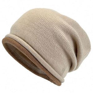 Vente en gros de bonnets en tricot multicolores chauds, bonnets en tricot personnalisés avec logo, chapeaux d'hiver pour femmes et hommes - Product Image 6