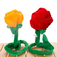Bouquet de roses en peluche personnalisé, jouet en peluche pour la Saint-Valentin, cadeau de remise de diplôme, mariage, anniversaire, décoration de la maison