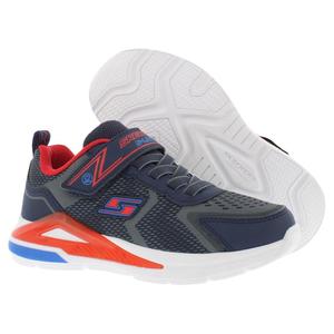 รองเท้า Skechers Tri Namics Ps สำหรับเด็กผู้ชาย สีกรมท่า-แดง สไตล์เดินเล่น - Product Image 4