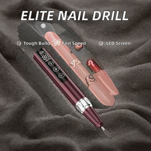 Taladro de Uñas Portátil Recargable de Alta Velocidad 35000 RPM, Bajo Ruido, 5 Velocidades, Pantalla LCD, Tipo Pluma - Product Image 2