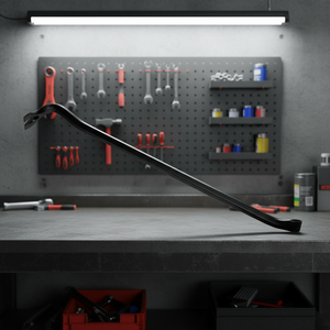 AUSONIA Wrecking Bar Crow Bar Tool Wrecking Pinch Pry Bars 70 cm Diamètre 18 mm Fabriqué en Italie - Product Image 2