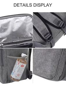 Mochila Nevera Aislada, Impermeable, Reutilizable, con Logotipo Personalizado, Ligera y a Prueba de Fugas, para Picnic, Senderismo y Camping - Product Image 5
