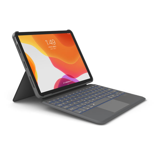 Wiwu Detachable USB Wireless Keyboard Cover Magnetic Compatible 10.2/10.5 Inch iPad Generation New Mechanical Style Tablet Case