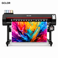 Impresora de Formato Ancho GCLOR Easyjet 1801 1802 1830mm, Máquina de Impresión por Sublimación con Tinta Eco Solvente I3200
