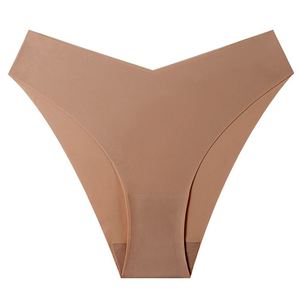 Pantalones Europeos y Americanos, Talla Grande, Calzones Transpirables de Cintura Baja, de Seda de Hielo, <span class=keywords><strong>Sin</strong></span> Costuras, Ropa Interior Femenina - Product Image 3