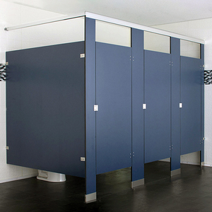 Partición de inodoro público fenólico de venta directa de fábrica de alta calidad <span class=keywords><strong>para</strong></span> cubículos de ducha e inodoro - Product Image 2