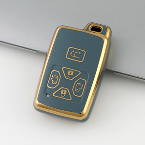 Coque de protection pour clé de voiture en TPU souple de qualité supérieure pour Toyota MARK X ALPHARD Previa REIZ RAV porte-clés porte-clés sac usine directe - Product Image 3