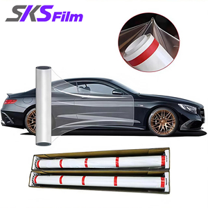 Película Protectora para Autos PPF, Hidrofóbica, Transparente, Mate, TPU, Vinilo para Envolver Autos, Rollos Completos para Carrocería - Product Image 4