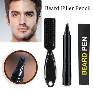 Kit <span class=keywords><strong>de</strong></span> stylo <span class=keywords><strong>de</strong></span> remplissage <span class=keywords><strong>de</strong></span> <span class=keywords><strong>barbe</strong></span> pour hommes crayon <span class=keywords><strong>de</strong></span> barbier avec brosse outil pour sourcils et poils du visage ensemble <span class=keywords><strong>de</strong></span> brosses pour moustache masculine forme <span class=keywords><strong>de</strong></span> réparation - Product Image 3