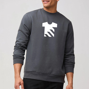 Sudadera de Cuello Redondo para Hombre, de Alta Calidad, de Algodón Suave y Felpa, para Primavera y Otoño, con Bordado Personalizado - Product Image 3