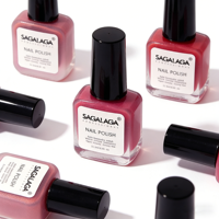 Vernis à ongles Halal respirant à base d'eau avec logo personnalisé, sans odeur, pelable, pour femmes musulmanes, enfants et DIY