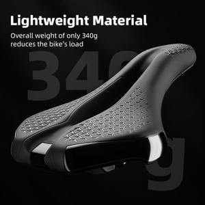 Venta Directa de Fábrica, Cojín de Asiento <span class=keywords><strong>para</strong></span> Ciclismo al Aire Libre, Transpirable, Absorbente de Impactos, con Diseño de Panal de Abeja, Sillín de Bicicleta - Product Image 6