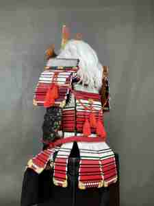 Armadura Tradicional Japonesa de Samurai, Armadura de Samurai Usable para Niños, Armadura de Uesugi <span class=keywords><strong>Kenshin</strong></span>, Disfraz de Festival, Accesorios para Drama Televisivo - Product Image 4