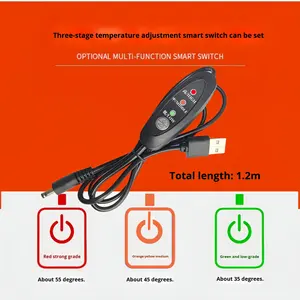 แผ่นรองนอนสัตว์เ<span class=keywords><strong>ล</strong></span>ี้ยงแบบหรูหรา ข้ามพรมแดน ใช้พอร์ต USB ให้ความร้อน ทำจากหนัง <span class=keywords><strong>PU</strong></span> สำหรับปีนป่าย ป้องกันรอยขีดข่วน กันน้ำ และเก็บความร้อน - Product Image 2