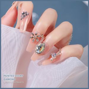 JTING Gel Adhésif Fort pour Bijoux d'Ongles, Gel Strass à Marque Privée, Couleurs de Vernis à Ongles Gel UV LED, Gel Pâte pour Ongles - Product Image 2