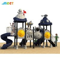 Parc d'attractions Offre Spéciale bon marché maison de jeu pour enfants d'âge préscolaire libre toboggans en plastique équipement aire de jeux extérieure pour enfants