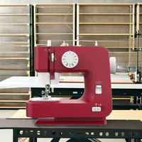 Machine à coudre électrique multifonctionnelle avec surjeteuse, adaptée à la couture de vêtements