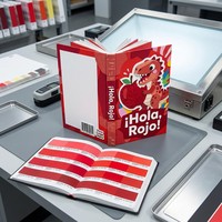 Libro de Cartón Educativo Personalizado en Español, Estilo Collage Artístico, Aprendizaje Temprano para Niños Pequeños, Impresión de Libros de Cartón Personalizados para Niños