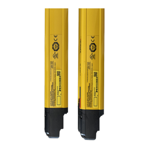 GL-R Series Safety <b>Light</b> <b>Curtain</b> Yellow Black Sensor Bar Pair With IP67 Protection for GL-R16H Industr - Product Image 3