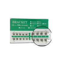 Brackets dentaires auto-ligaturants orthodontiques, brackets orthodontiques, appareils dentaires en forme de sac