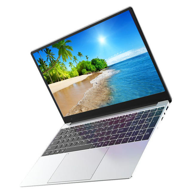Wholesale OEM Silver 15.6 Inch Laptop 1920*1080 I5 Core Processor Notebook with Led Backlight Keyboard