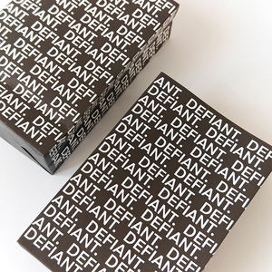 Sacs de courses personnalisés en papier kraft recyclable sans huile avec logo, imprimés par sérigraphie, à poignée longue, en carton, jetables - Product Image 5
