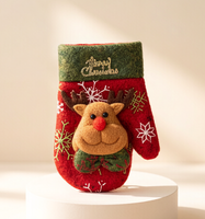Mini-housses de couverts en forme de Père Noël et bonhomme de neige, décorations de table pour Noël, la maison et la cuisine, ornements de fête