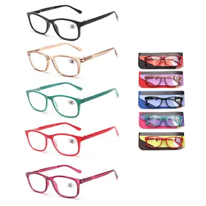 Bequeme bunte unisex-mode klassische universelle brille lesbrille für herren