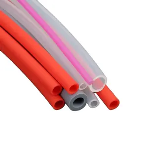 High pressure silicone tube Flexible food grade silicone pipe Extruded silicone rubber hose customized