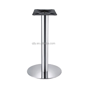 בסיס שולחן מתכת יוקרתי ועמיד במיוחד, נגד נדנוד, בעל יכולת נשיאת משקל, נירוסטה, משטח חלק, מתאים לשולחן אוכל או קפה - Product Image 2