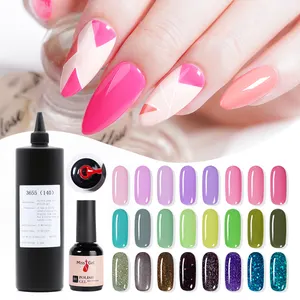 Wholesale Nail Supplies Shell Custom Private Label 1KG Light Color Nail Gel Polish