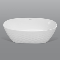 Baignoire autoportante intelligente Icegalax Factory Wholesale Indoor 1700*800*600mm, prix abordable, en acrylique.