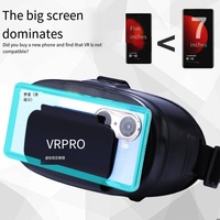 Nouvelles lunettes de réalité virtuelle 3D VR PRO du fabricant Casque de jeu monté sur la tête préféré pour l'utilisation du téléphone portable