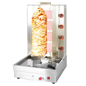 XEOLEO commerciale 4 bruciatori a Gas Shawarma griglia per alimenti in acciaio inox Shawarma <span class=keywords><strong>Kebab</strong></span> <span class=keywords><strong>macchina</strong></span> - Product Image 2