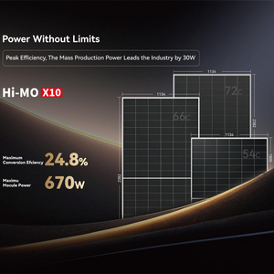 Longi hi-mo X10 475-490W Bảng điều khiển năng lượng mặt trời, n-loại Topcon hjt, công nghệ HBC, nắp trước bằng kính, khung nhôm, chứng nhận TUV - Product Image 5