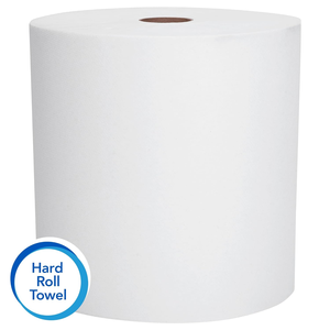 Rollo de Toallas de Mano Desechables al por Mayor, de Pulpa de Madera Virgen Industrial, 1 Capa, 36/40 g/m², con Núcleo Blanco, <span class=keywords><strong>para</strong></span> <span class=keywords><strong>Dispensador</strong></span> - Product Image 2