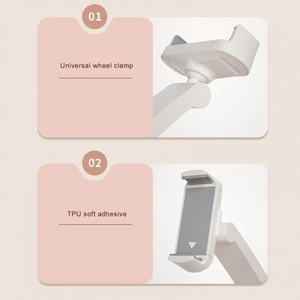 Support de téléphone et de tablette en peluche d'usine, support de bureau réglable en longueur et en angle, support de tablette paresseux pour diffusion en direct, vidéo chat - Product Image 4