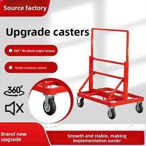 Carrello in Vetro <span class=keywords><strong>per</strong></span> Cantieri Edili, Veicolo Pieghevole e Portatile <span class=keywords><strong>per</strong></span> il Trasporto di Finestre e Materiali da Costruzione - Product Image 4
