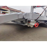Remorque de transport de mini-excavatrice en aluminium 2,5T à vendre