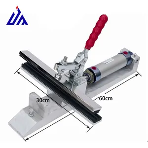 Machine d'impression/d'étirement d'écran, à double pinces en aluminium de haute précision pour imprimante/écran avec dispositif pneumatique