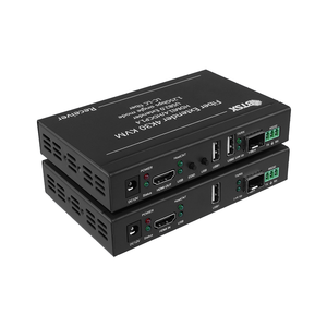 Bitvisus 4K60 công nghiệp duy nhất chế độ 30Km LC để LC <span class=keywords><strong>KVM</strong></span> Transmitter Receiver HDMI sợi Extender - Product Image 4