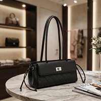 Sac à main matelassé de luxe en cuir PU pour femme, style classique, sac à bandoulière, petit sac à main pour dames, vente en gros